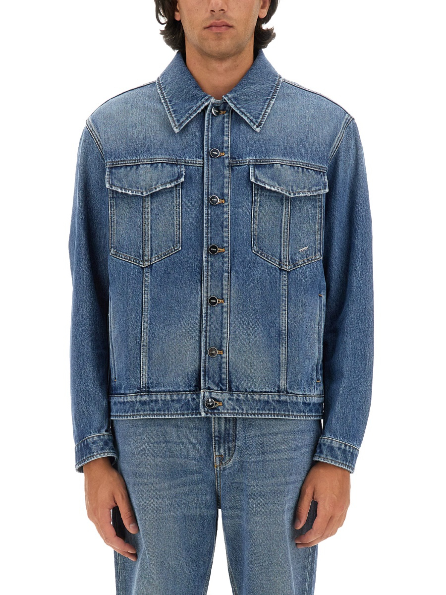 [Fendi] Denim jacket SS24 FW1027_AS02F0RBB