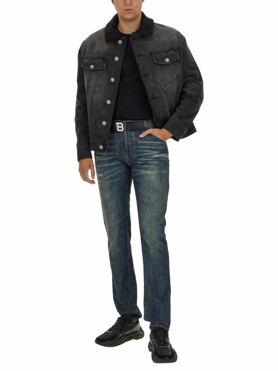 [Balmain] Denim jacket FW24 DH1TC315DE68_0PC