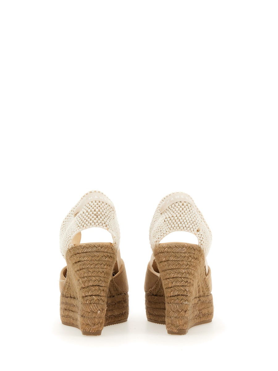 [MANEBI] Wedges SS24 W1.6WH_SOFTSUEDEVINTAGETAUPEONTONE