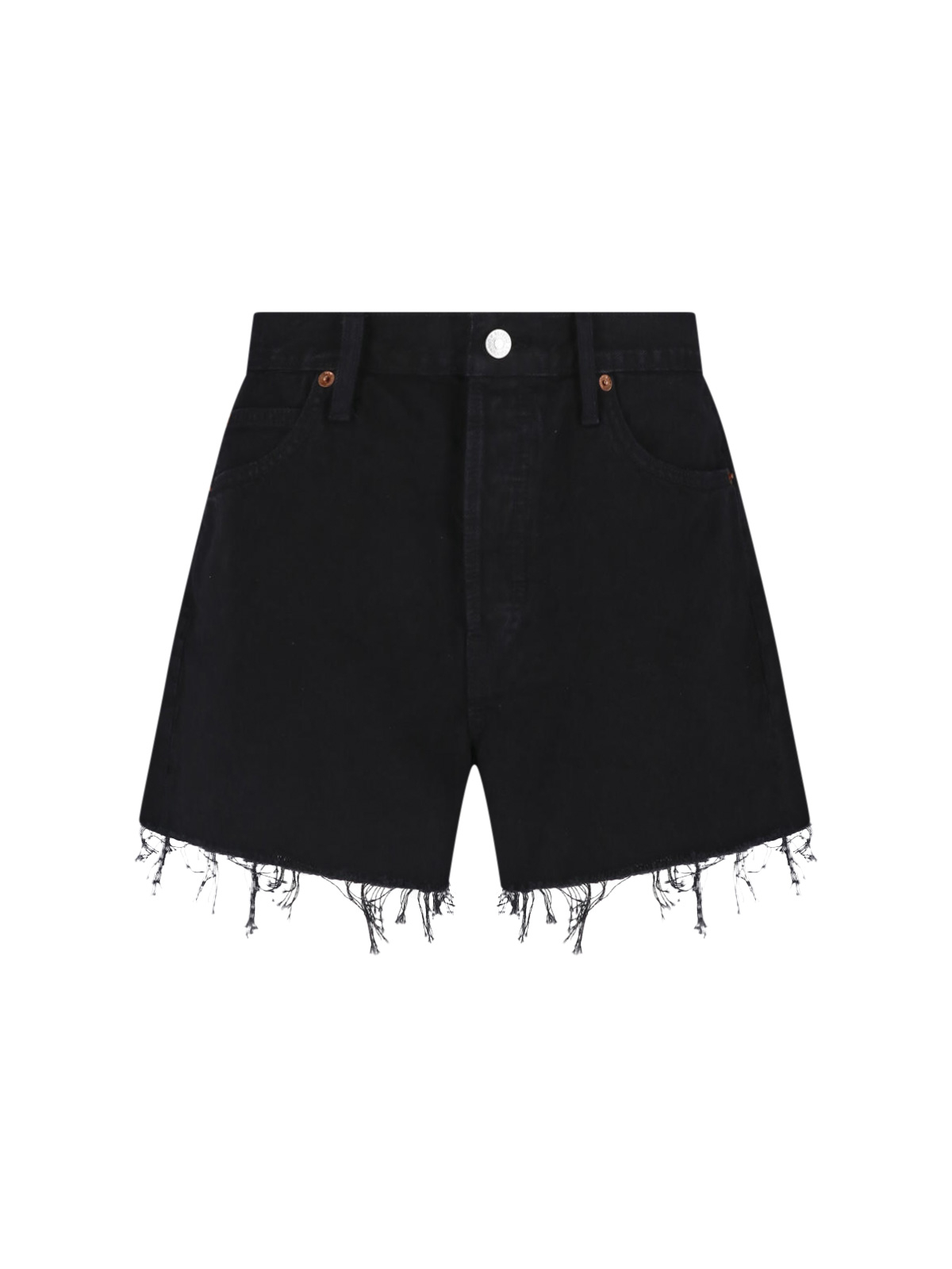[RE / DONE] Shorts SS26 184 04WBRZSHTWASHED BLACK