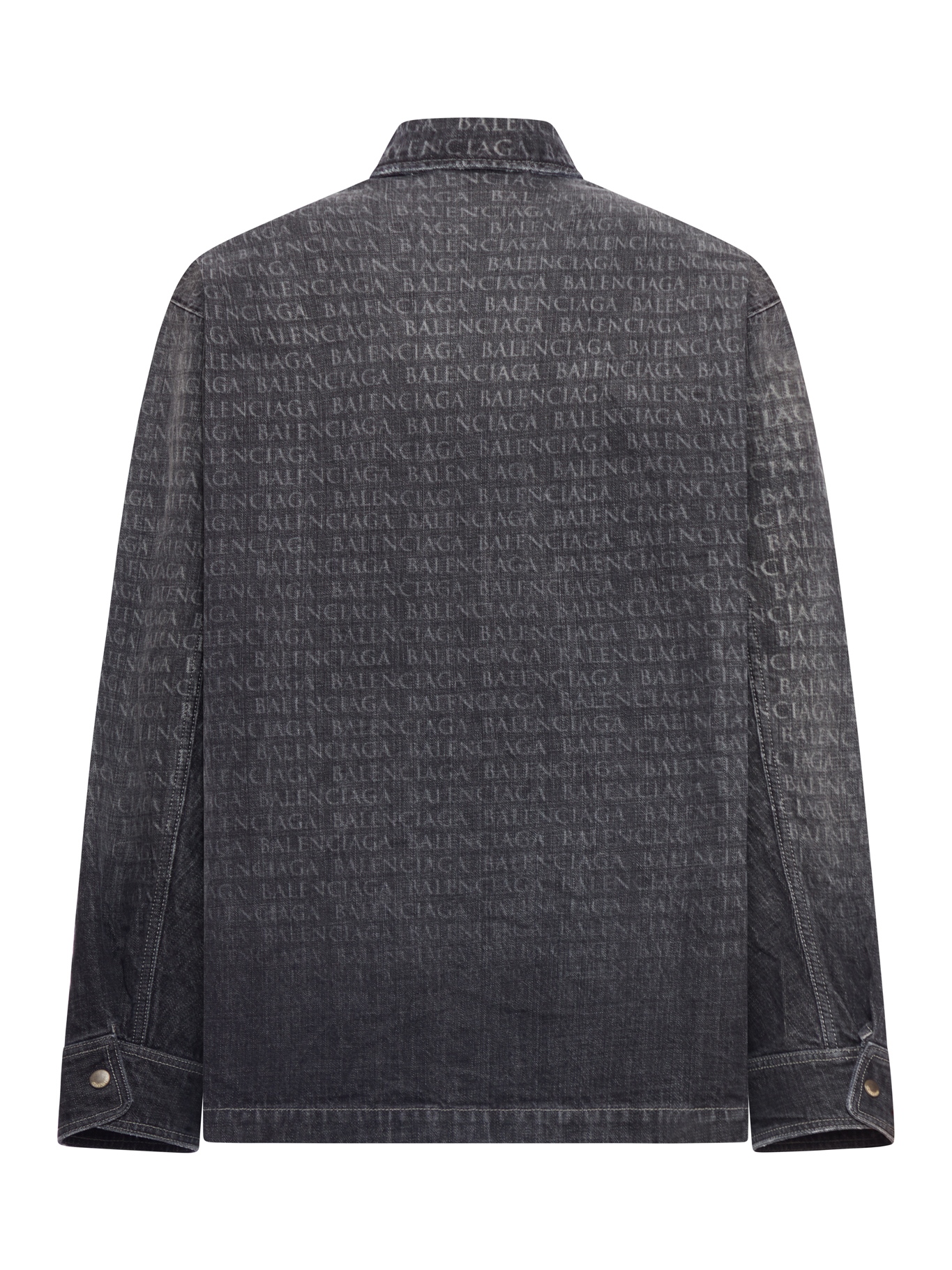 [Balenciaga] Shirts Long Sleeve SS26 856919TTWA51269 BLACK GREY