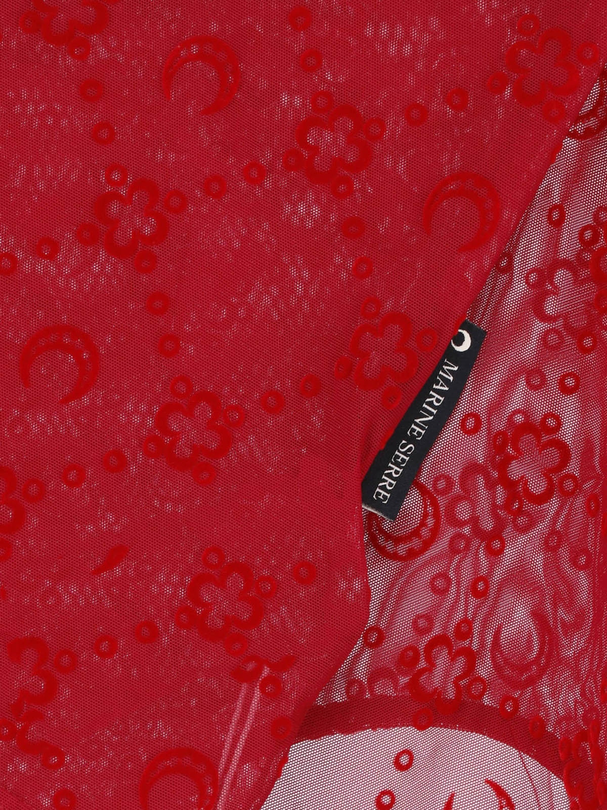 [MARINE SERRE] Shirts Short Sleeve SS26 WTO389A CJER0005RD11