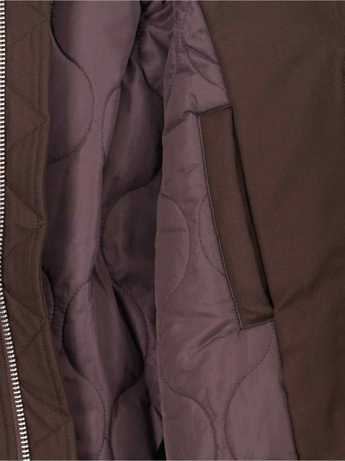 [Entire Studios] Bomber Jacket FW25 ESU W25 1048 DBDARKBROWN