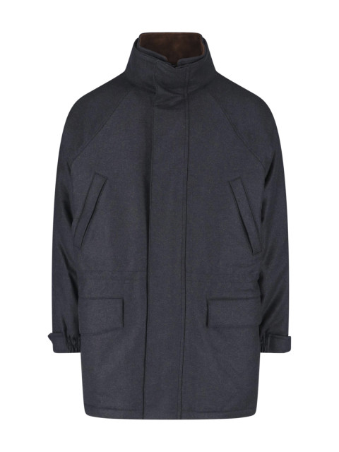 [AURALEE] Down Jacket FW25 A25AB02CFTOP CHARCOAL