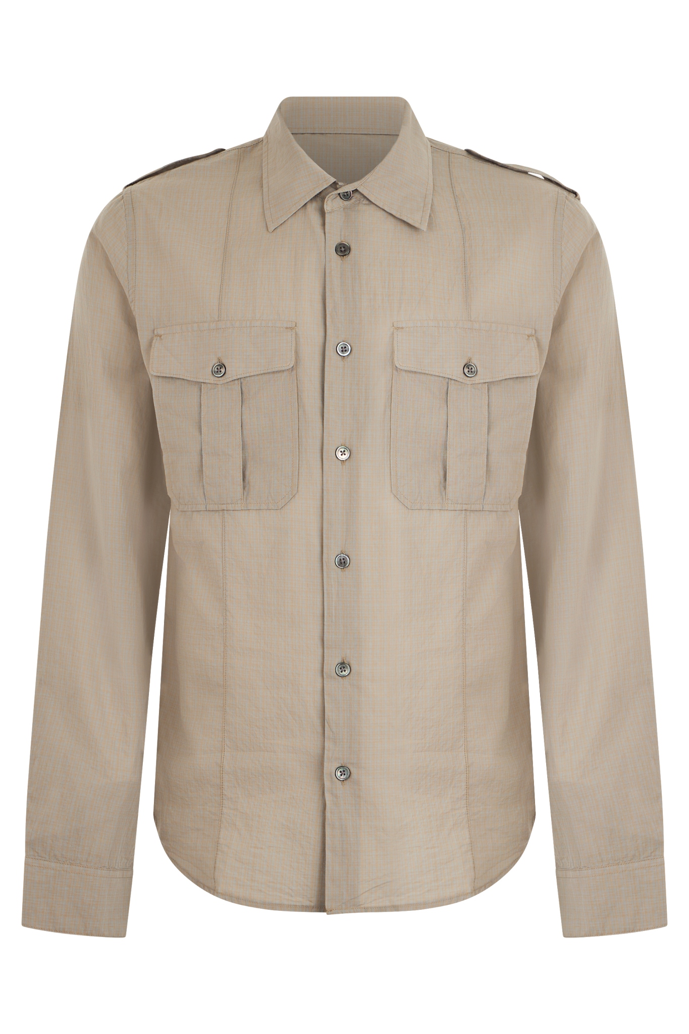 [Our Legacy] Shirts Long Sleeve SS26 M2262LF_FAINTCHECKCOTTONGAUZE