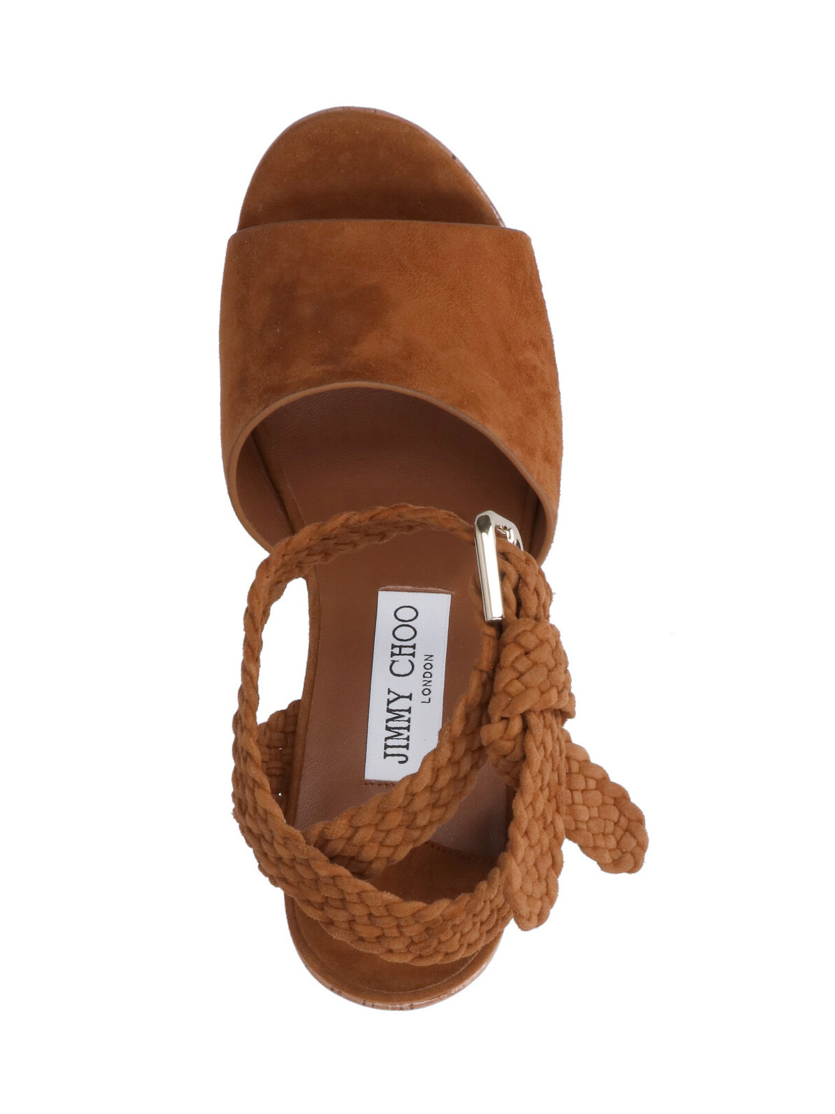 [Jimmy Choo] Wedges SS26 JORI 100 ZKFTAN TOASTY