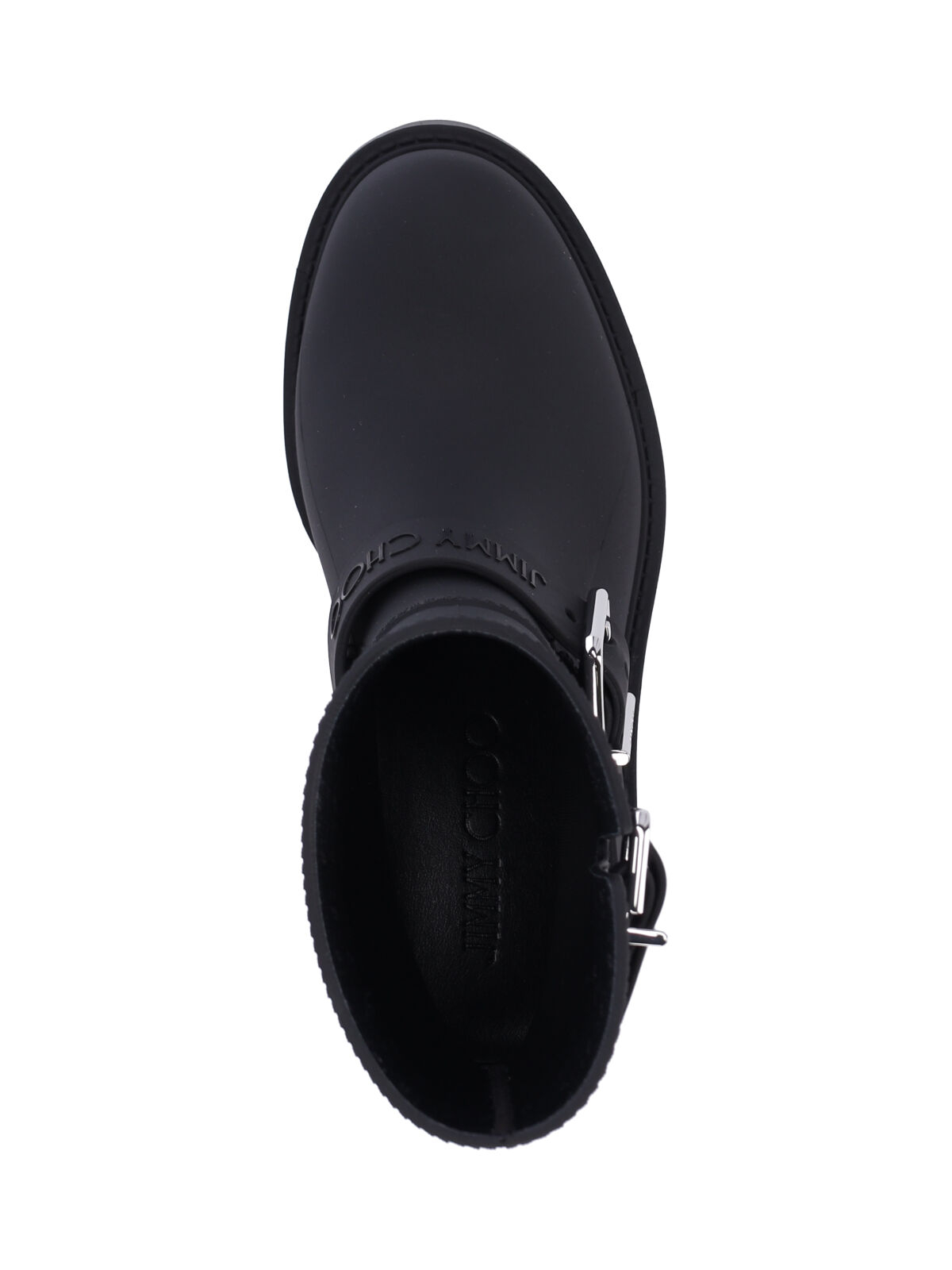 [Jimmy Choo] Ankle Boots SS26 BIKER RAIN TPYBLACK