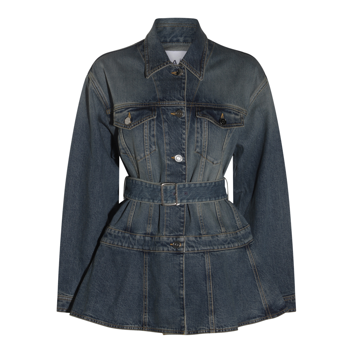 [Alaia] Denim Jacket SS25 AA9V0422T536A525