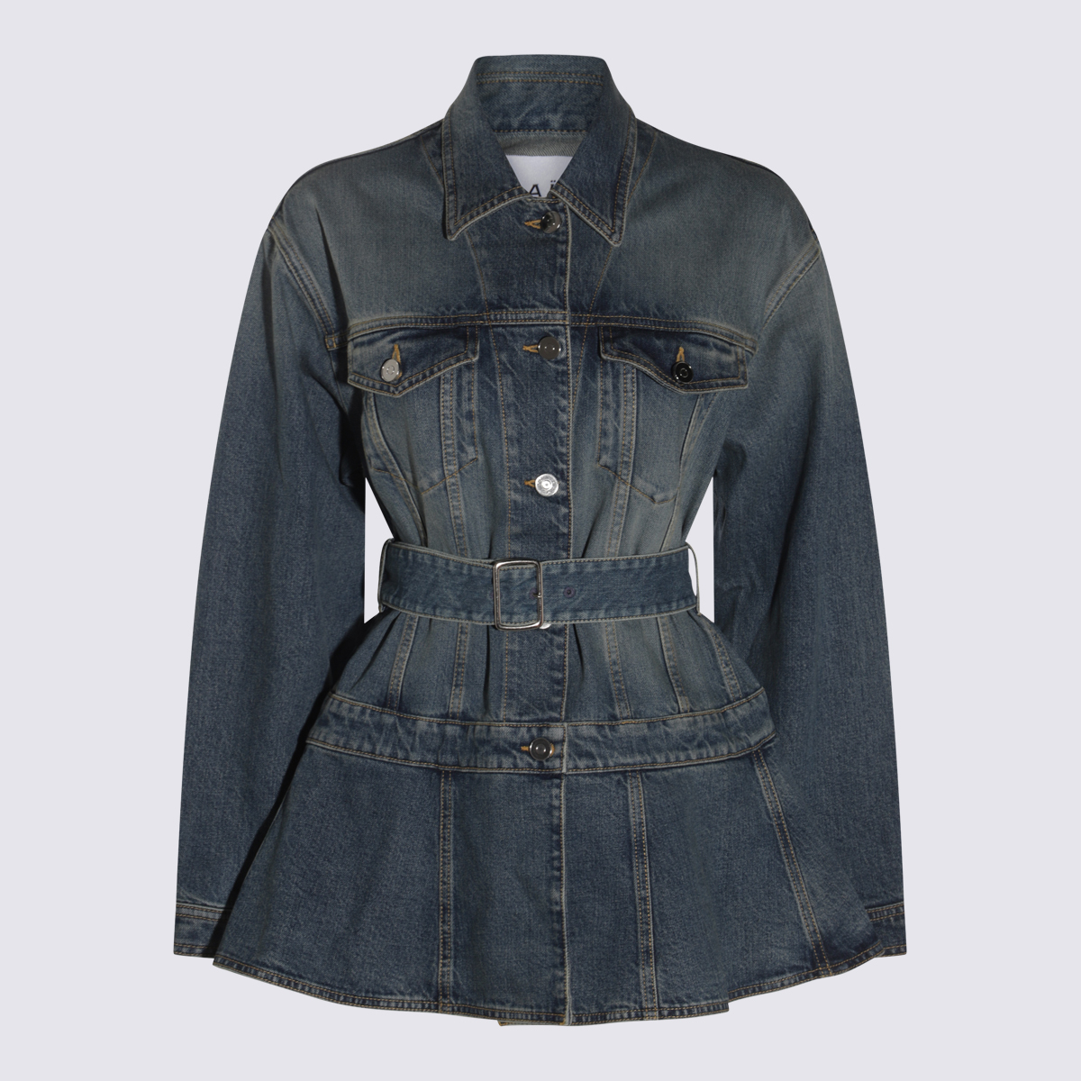 [Alaia] Denim Jacket SS25 AA9V0422T536A525