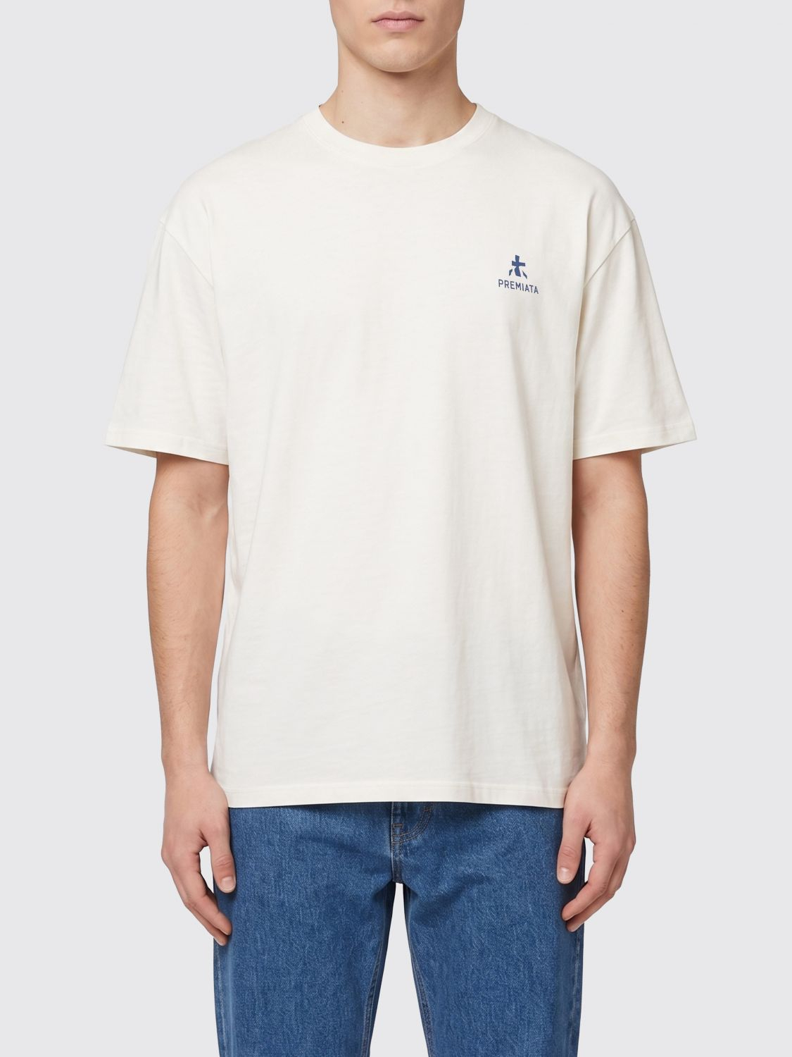 [Premiata] T-shirts Short Sleeve SS26 PA1050 WHITE