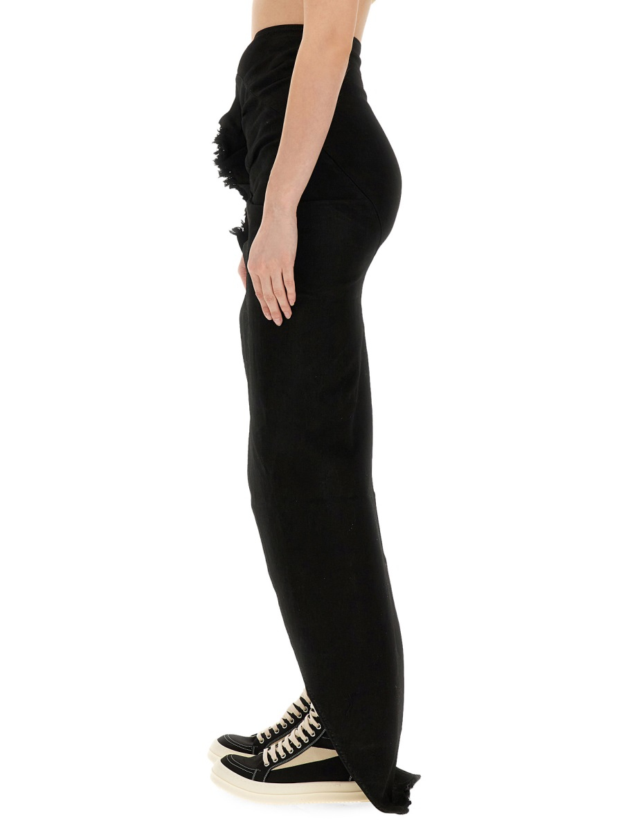 [RICK OWENS DRKSHDW] Long skirt SS24 DS01D1348_SBB09