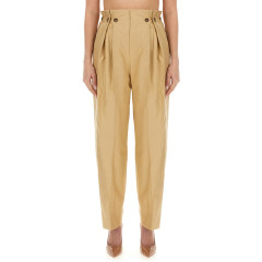 [VICTORIA BECKHAM] Trousers SS24 1124WTR005121C_HONEY
