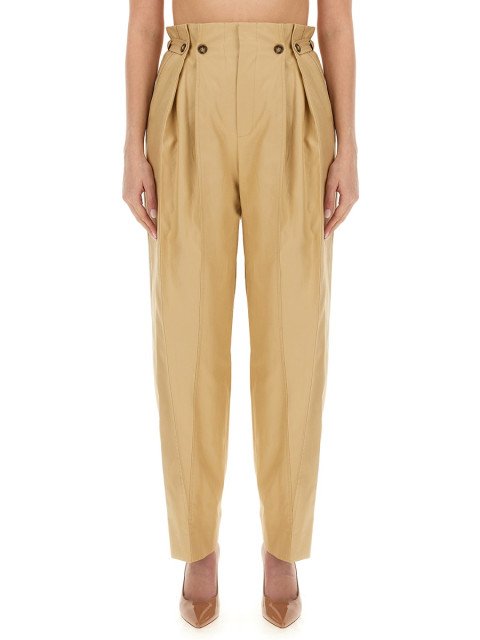 [VICTORIA BECKHAM] Trousers SS24 1124WTR005121C_HONEY