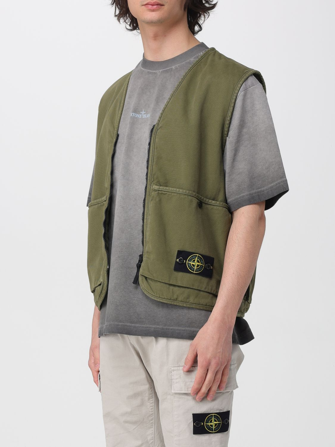 [Stone Island] Vest SS26 6100007S0184 V015G