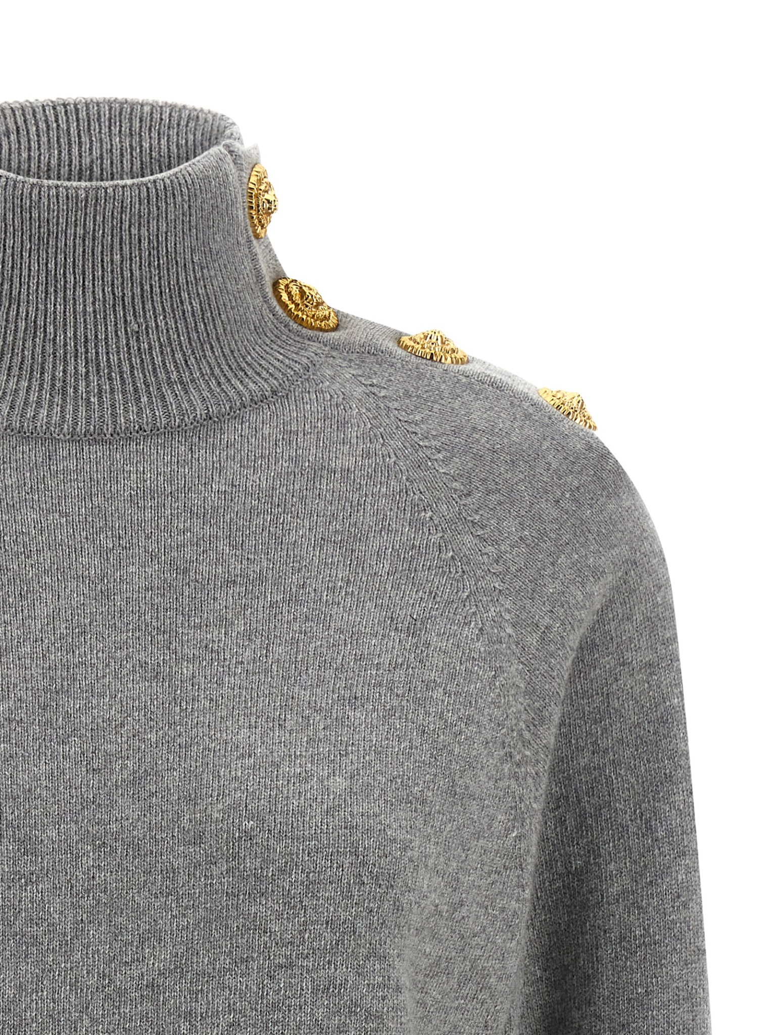 [Balmain] Long sleeve dress FW25 FF0R9382KI879UB
