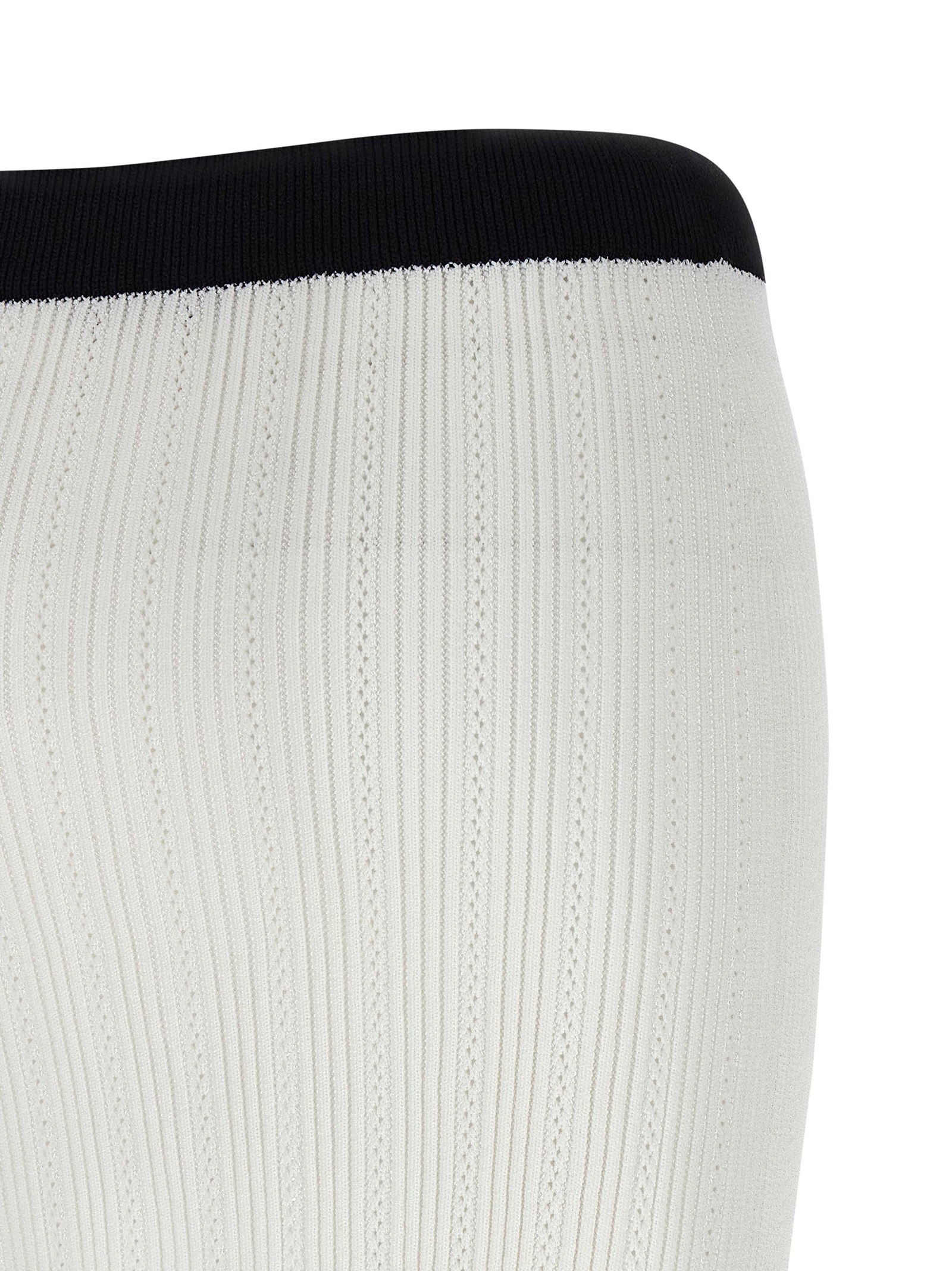 [Balmain] Mini skirt FW25 FF1LB039KI64GAB