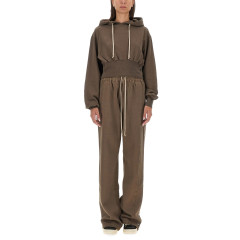 [RICK OWENS DRKSHDW] Hoodie FW24 DS02D2220_FP34