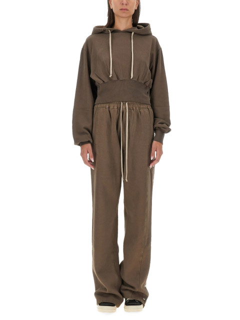 [RICK OWENS DRKSHDW] Hoodie FW24 DS02D2220_FP34