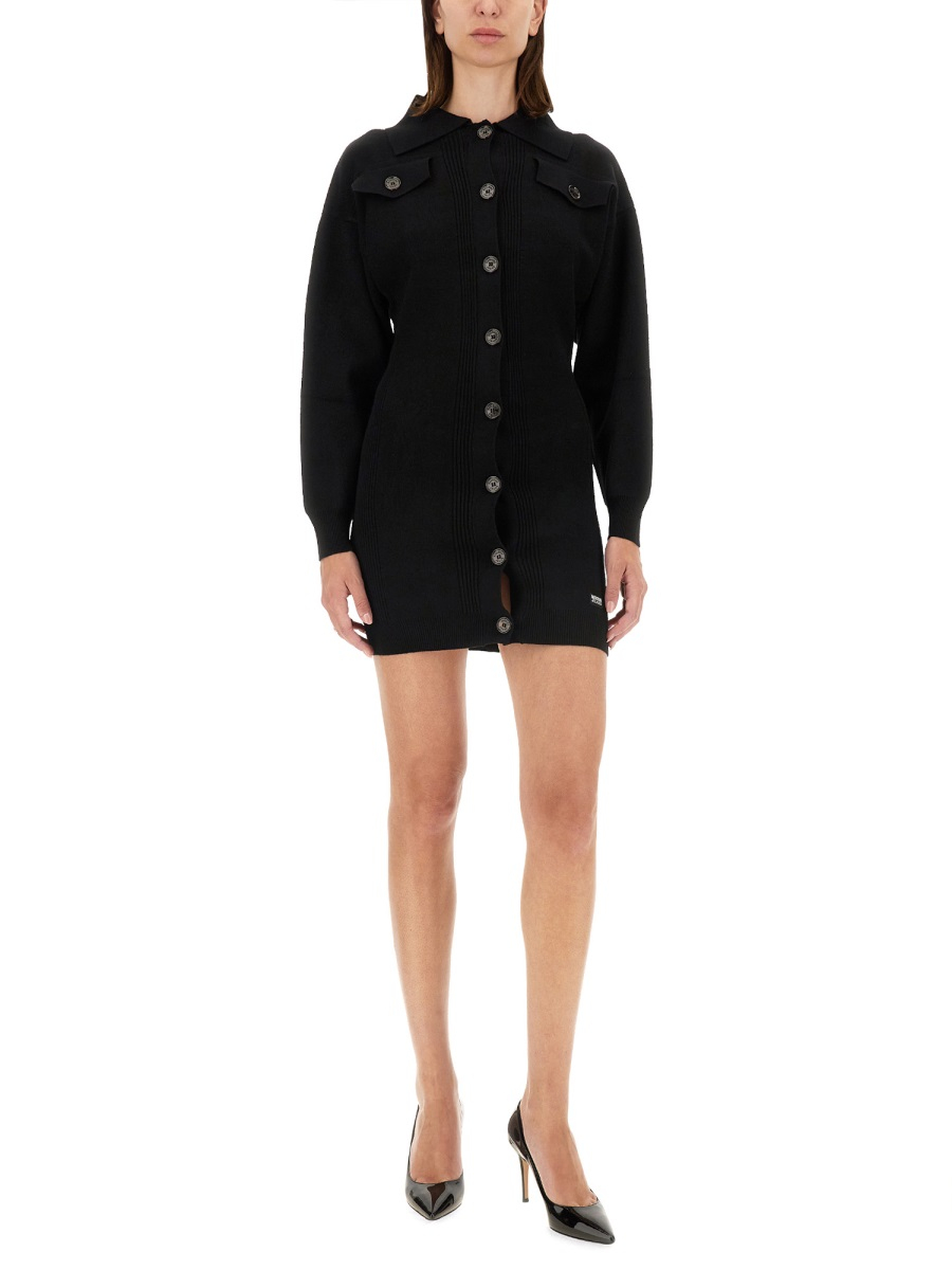 [Moschino Jeans] Long sleeve dress FW24 04938702_0555