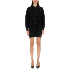 [Moschino Jeans] Long sleeve dress FW24 04938702_0555