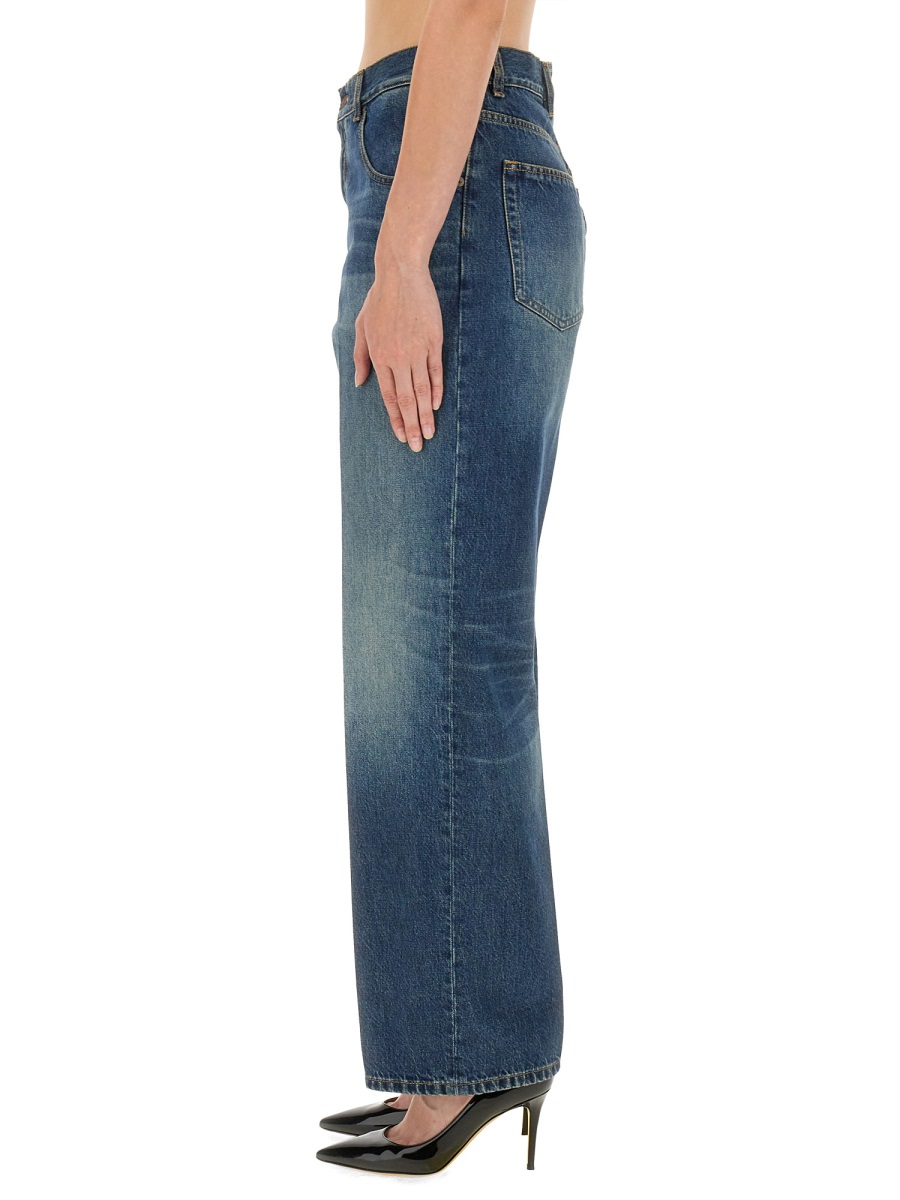 [VICTORIA BECKHAM] Jeans FW24 1324DJE005557A_HEAVYVINTAGEINDIGO