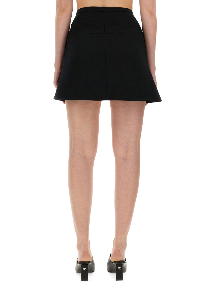 [Courreges] Mini skirt SS24 224CJU171P_L00079999