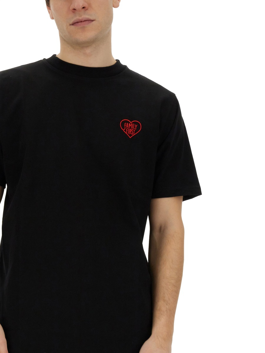 [FAMILY FIRST] T-shirts Short Sleeve FW24 TS2402_BLACK