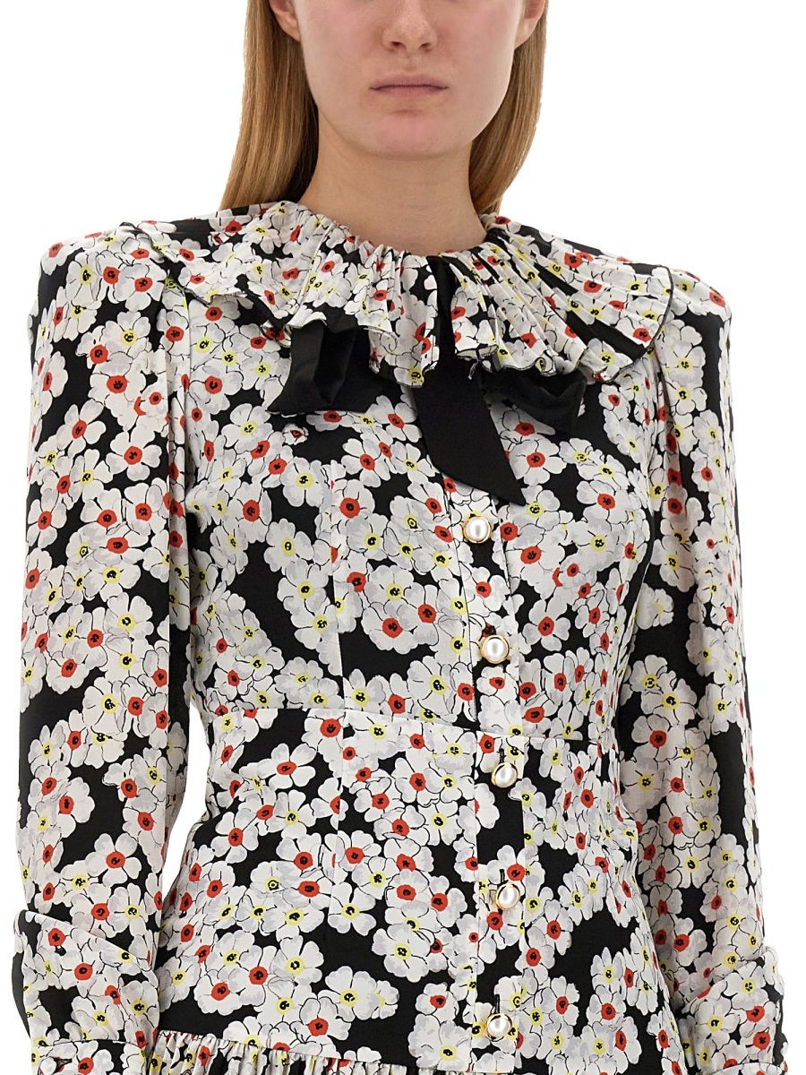 [Alessandra Rich] Long sleeve dress SS24 FABX3596_F42160900