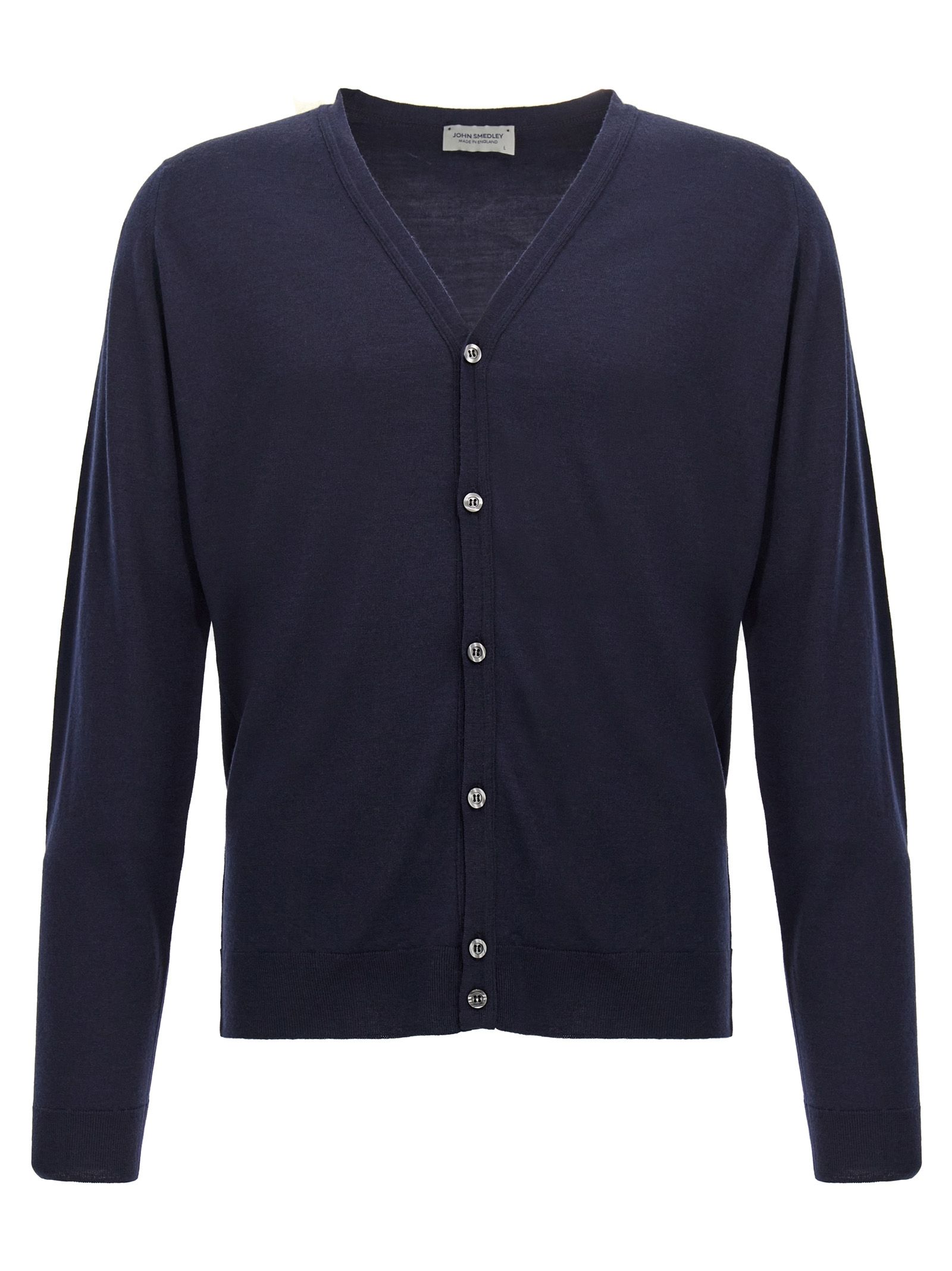 [JOHN SMEDLEY] Cardigan FW25 PETWORTHMIDNIGHT