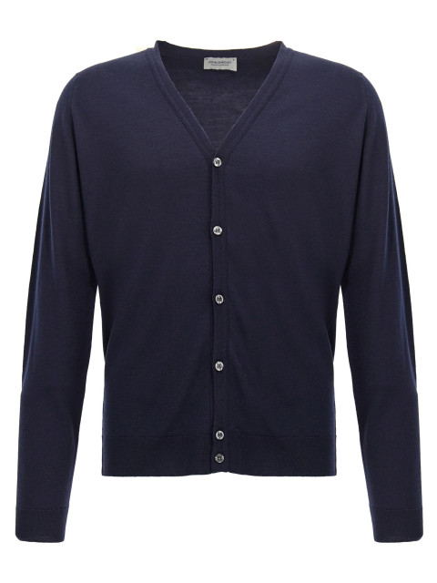 [JOHN SMEDLEY] Cardigan FW25 PETWORTHMIDNIGHT