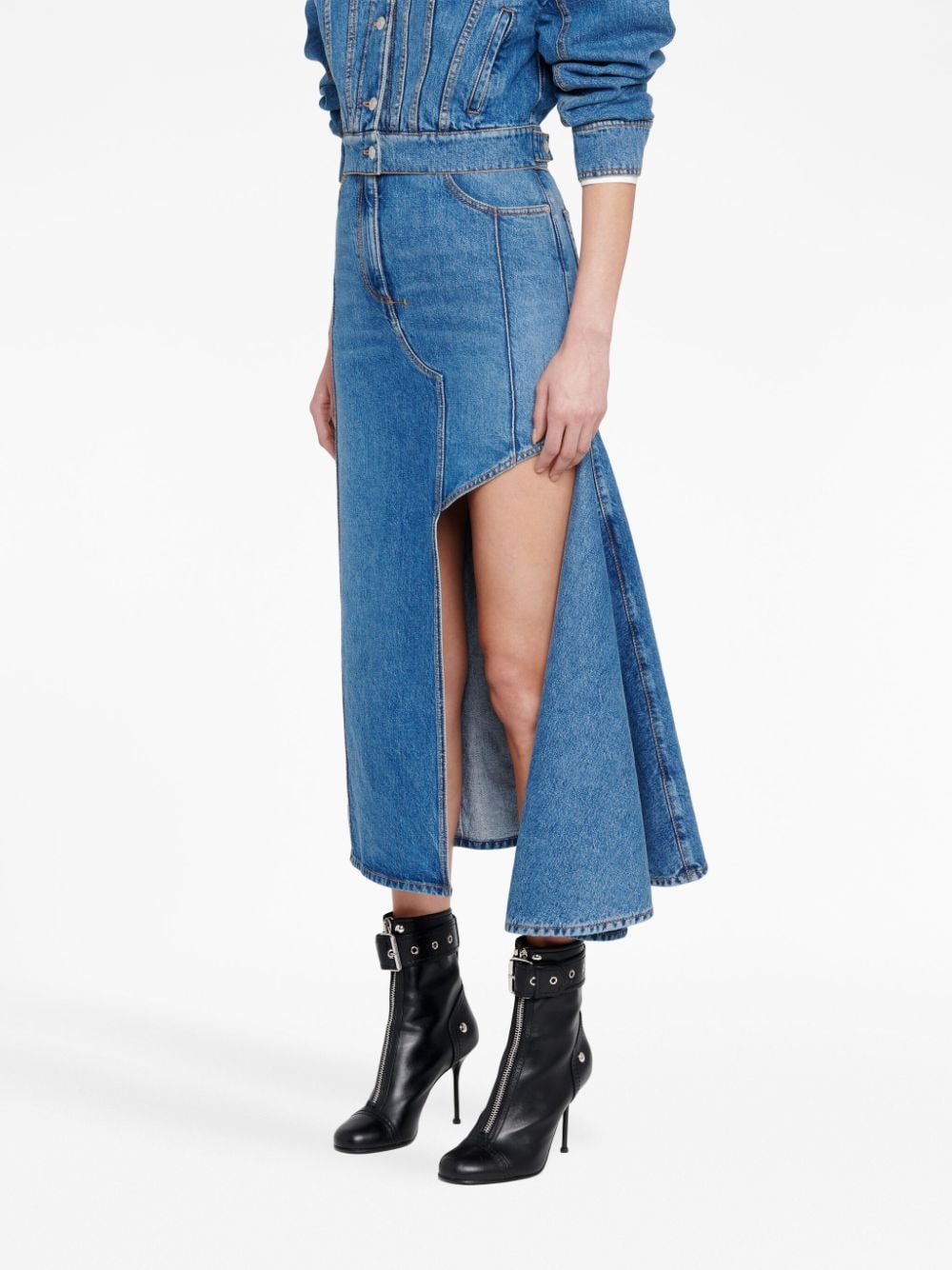 [Alexander McQueen] Midi skirt FW23 754828QMACG4164