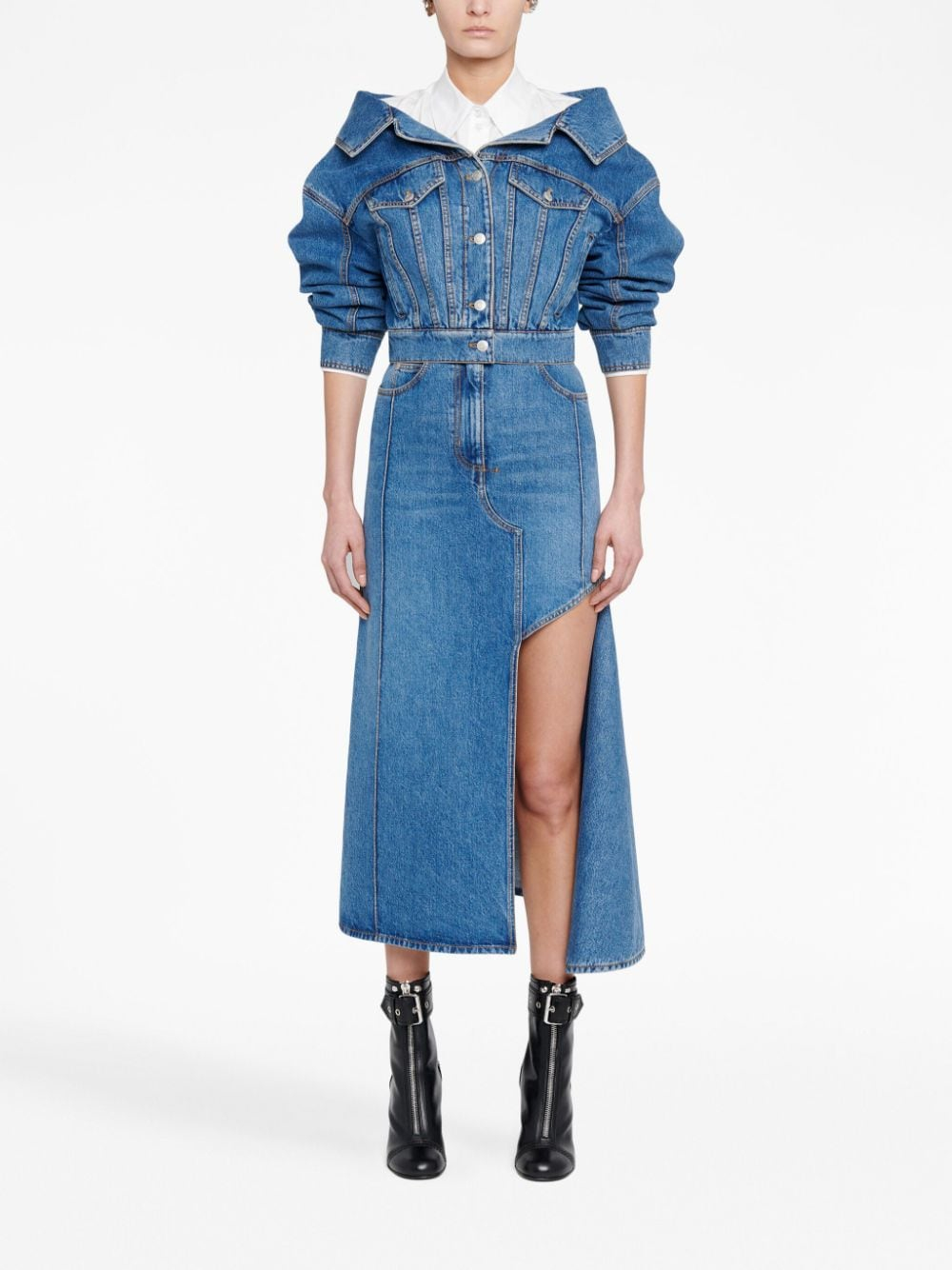 [Alexander McQueen] Midi skirt FW23 754828QMACG4164