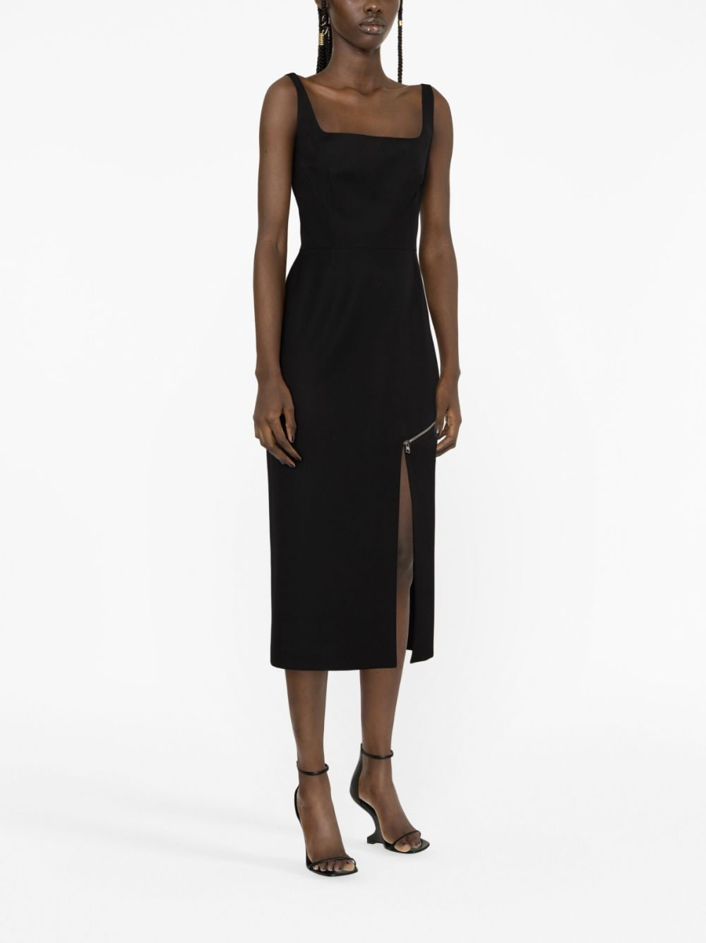 [Alexander McQueen] Sleeveless dress FW23 757633QJAAC1000