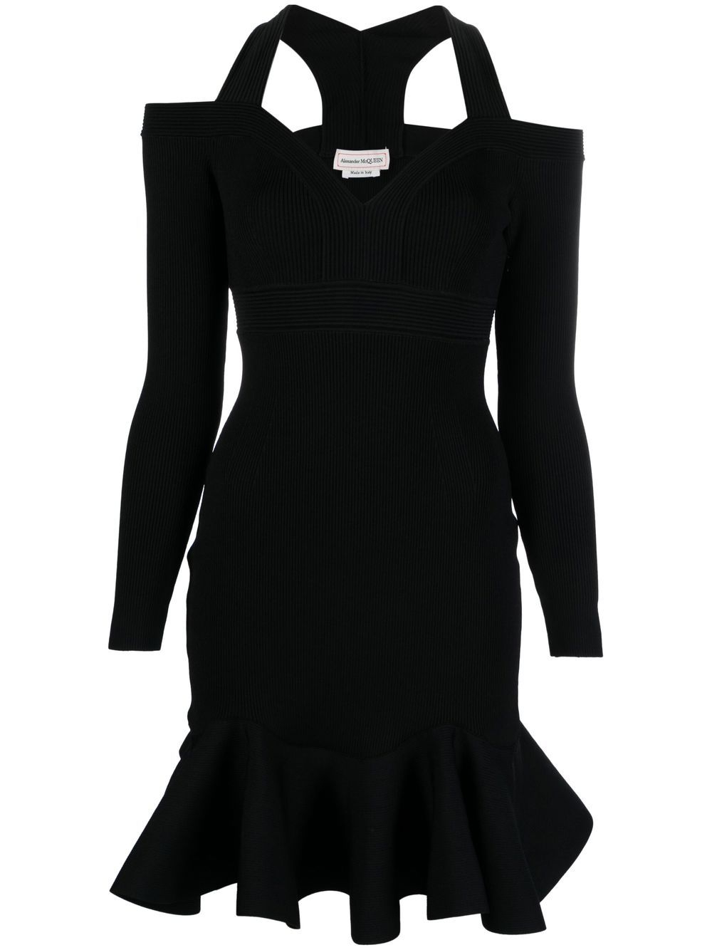 [Alexander McQueen] Long sleeve dress SS23 734531Q1A5B1000