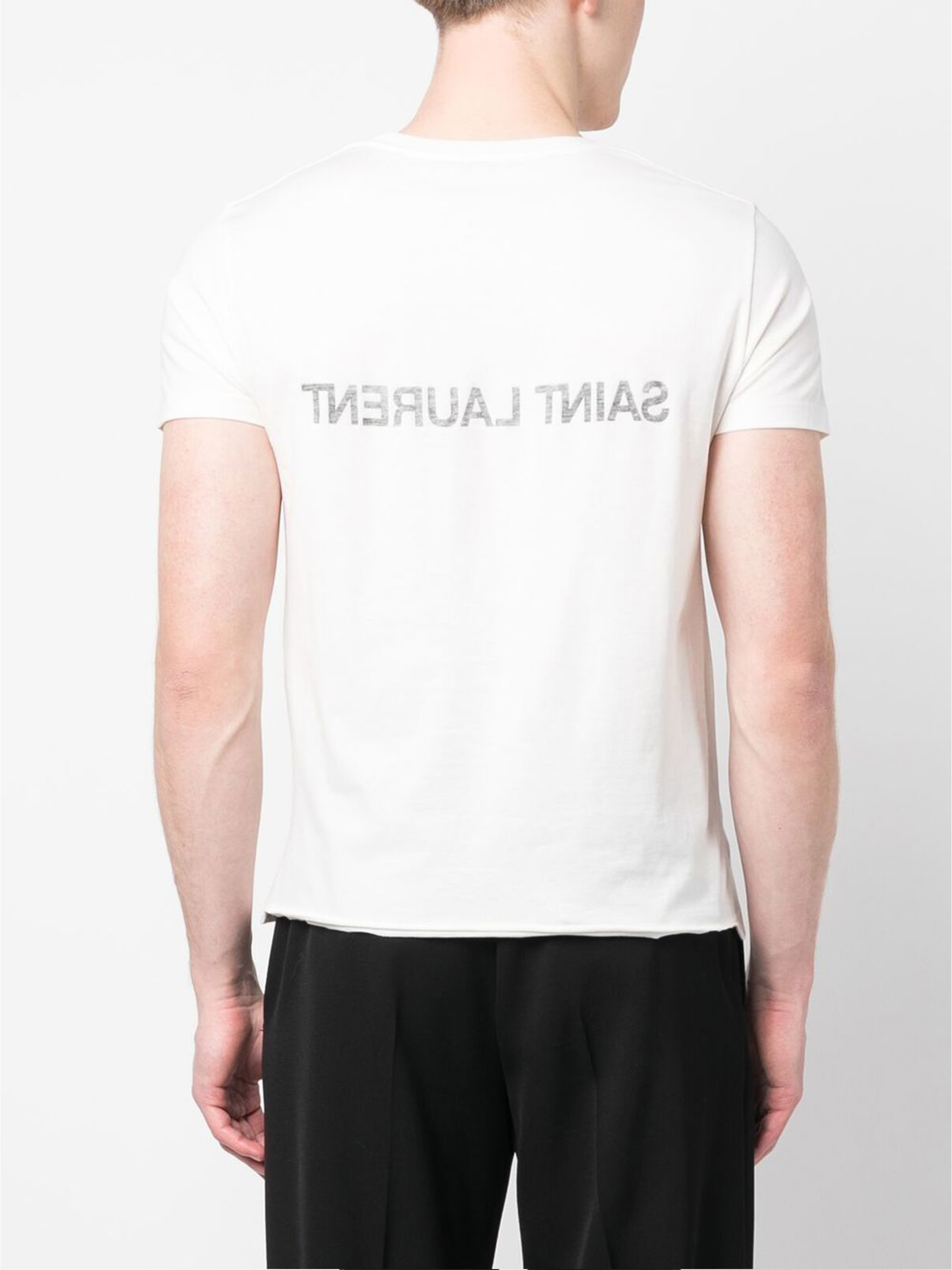 [Saint Laurent] T-shirts Short Sleeve SS26 663278 Y37AW