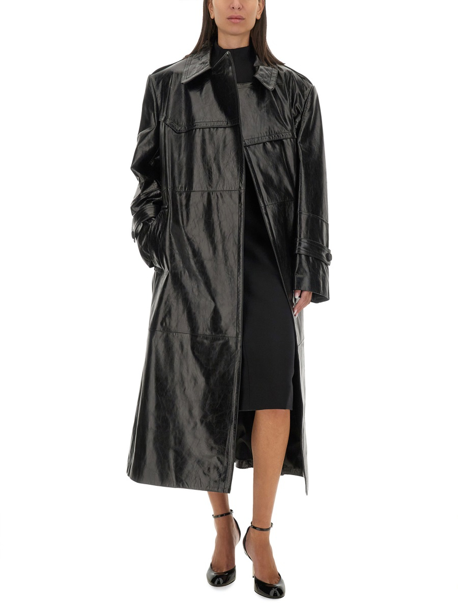 [SPORTMAX] Leather Jacket FW24 2422476013600_046001