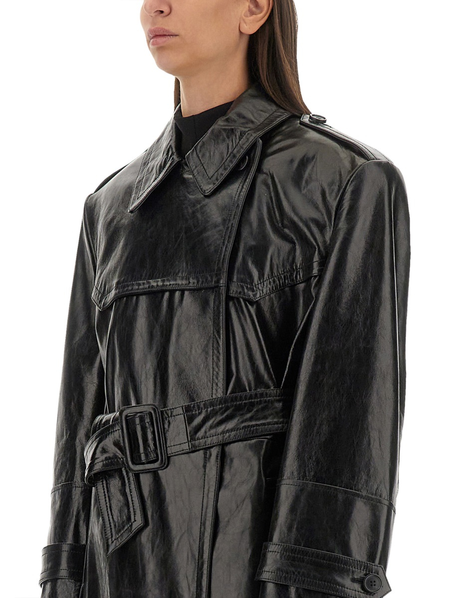 [SPORTMAX] Leather Jacket FW24 2422476013600_046001