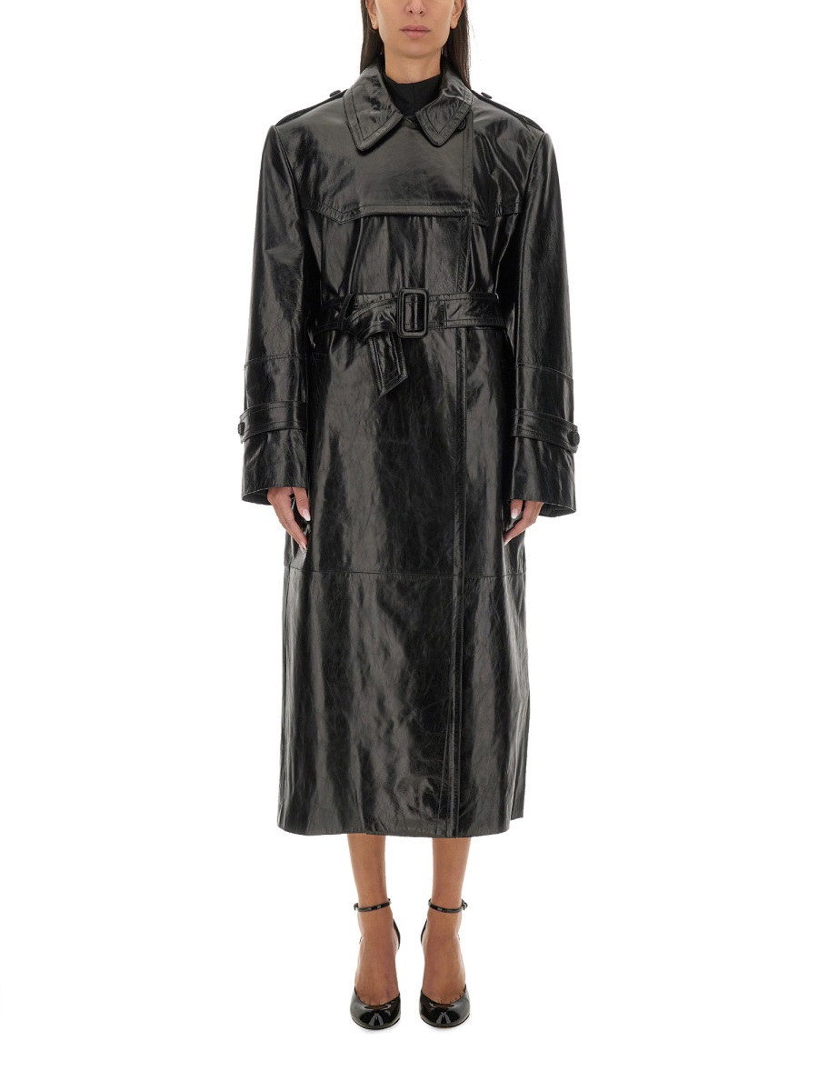 [SPORTMAX] Leather Jacket FW24 2422476013600_046001
