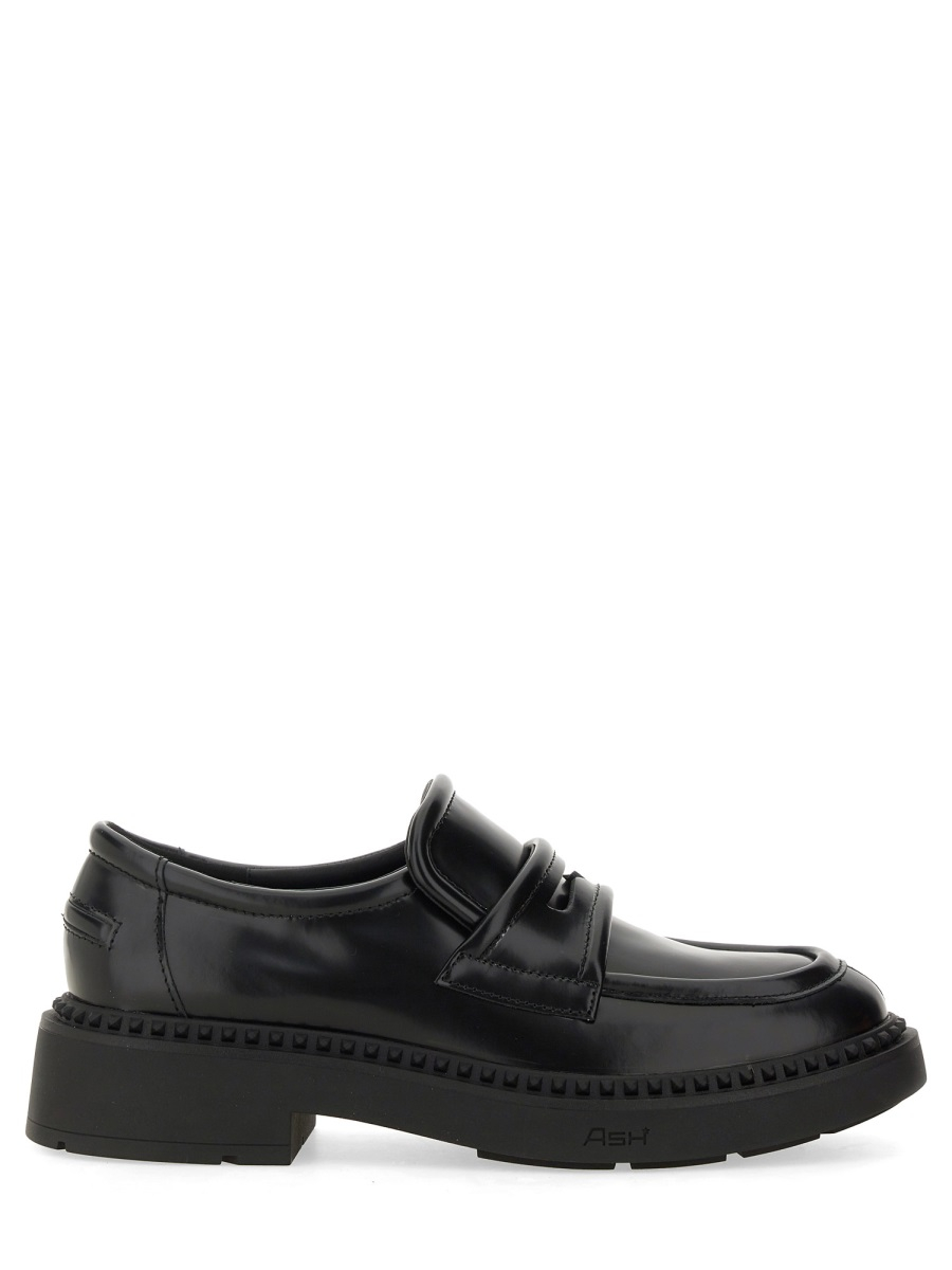 [ASH] Loafer FW24 MIRACLE_POLISHCALFBLACK