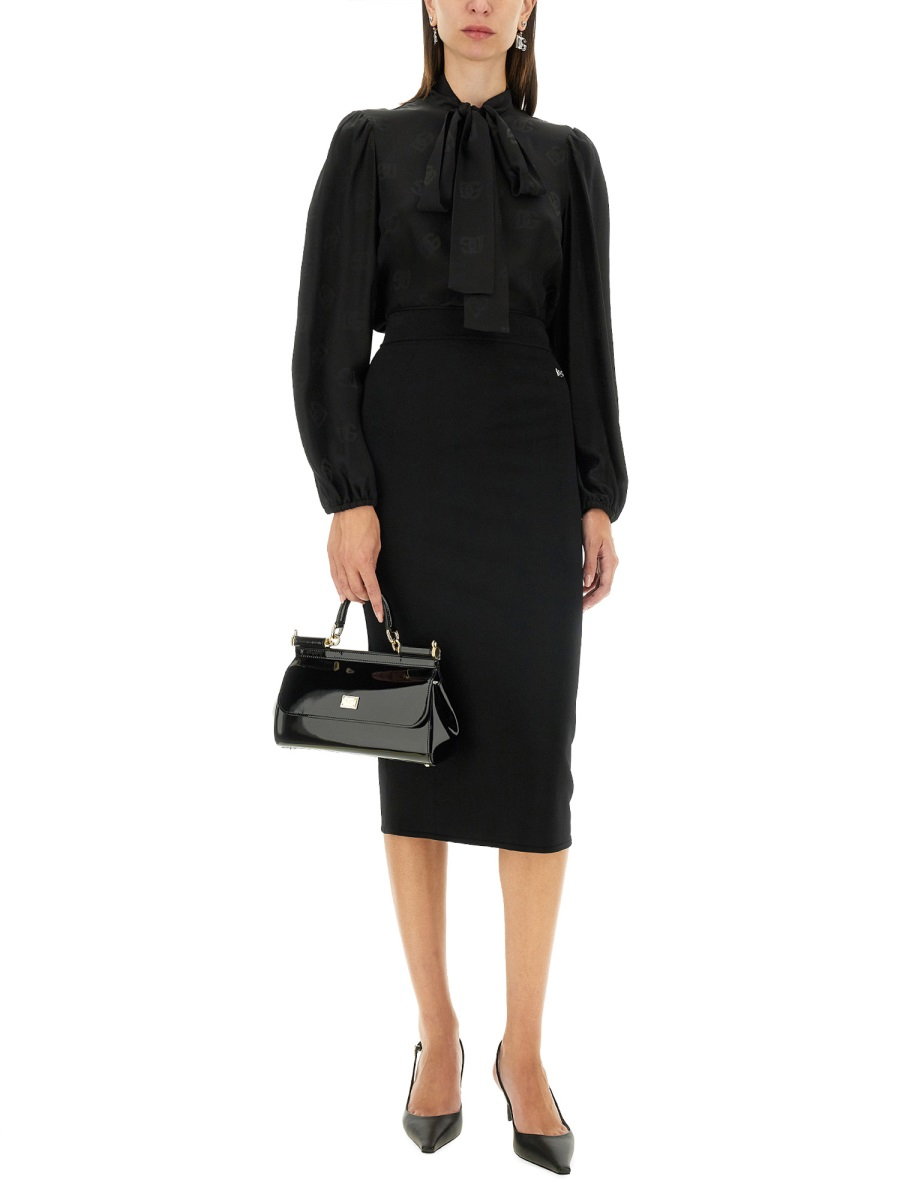 [Dolce & Gabbana] Midi skirt FW24 FXO10T_JFMEXN0000
