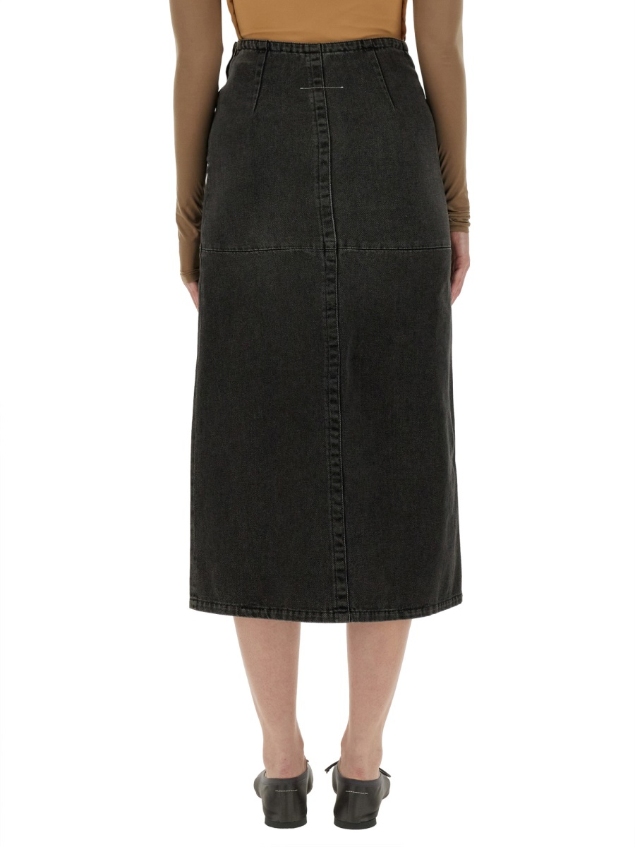 [MM6 Maison Margiela] Midi skirt SS24 S62ME0009_M30009859