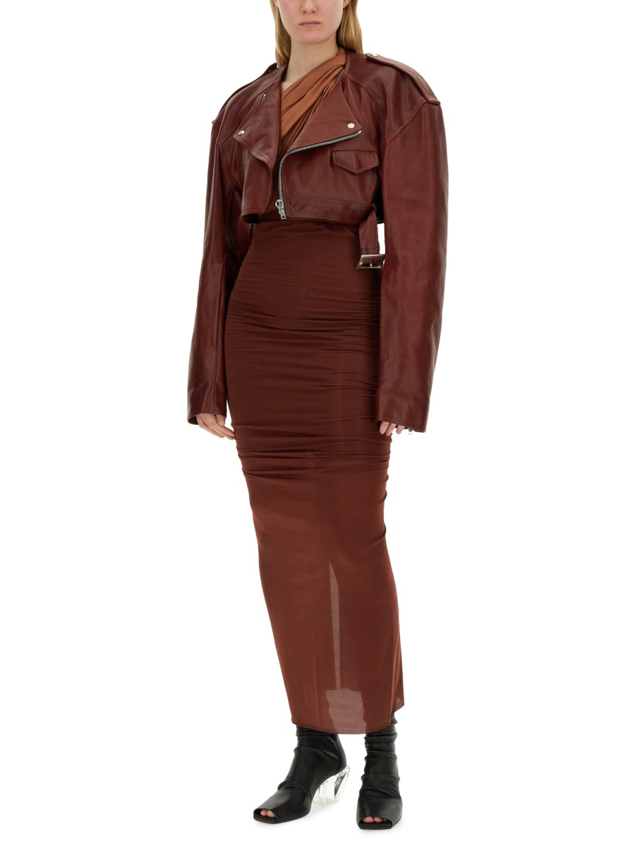 [Rick Owens] Leather Jacket SS24 RO01D2790_LNV73