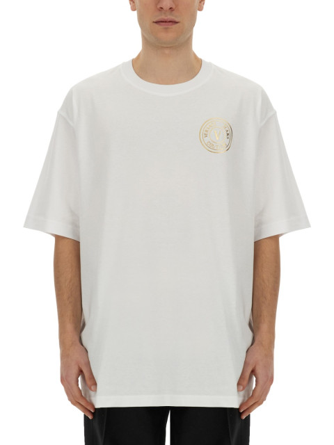[VERSACE JEANS COUTURE] T-shirts Short Sleeve SS24 76GAHT03_CJ00TG03