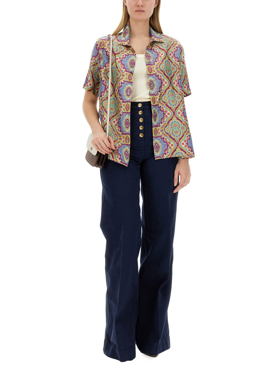 [Etro] Shirts Short Sleeve SS24 WRIA0009_99SA1A1X0880