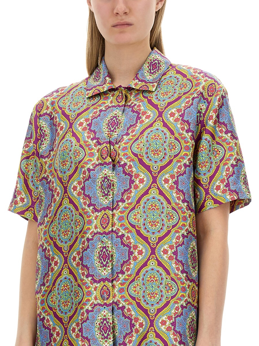 [Etro] Shirts Short Sleeve SS24 WRIA0009_99SA1A1X0880