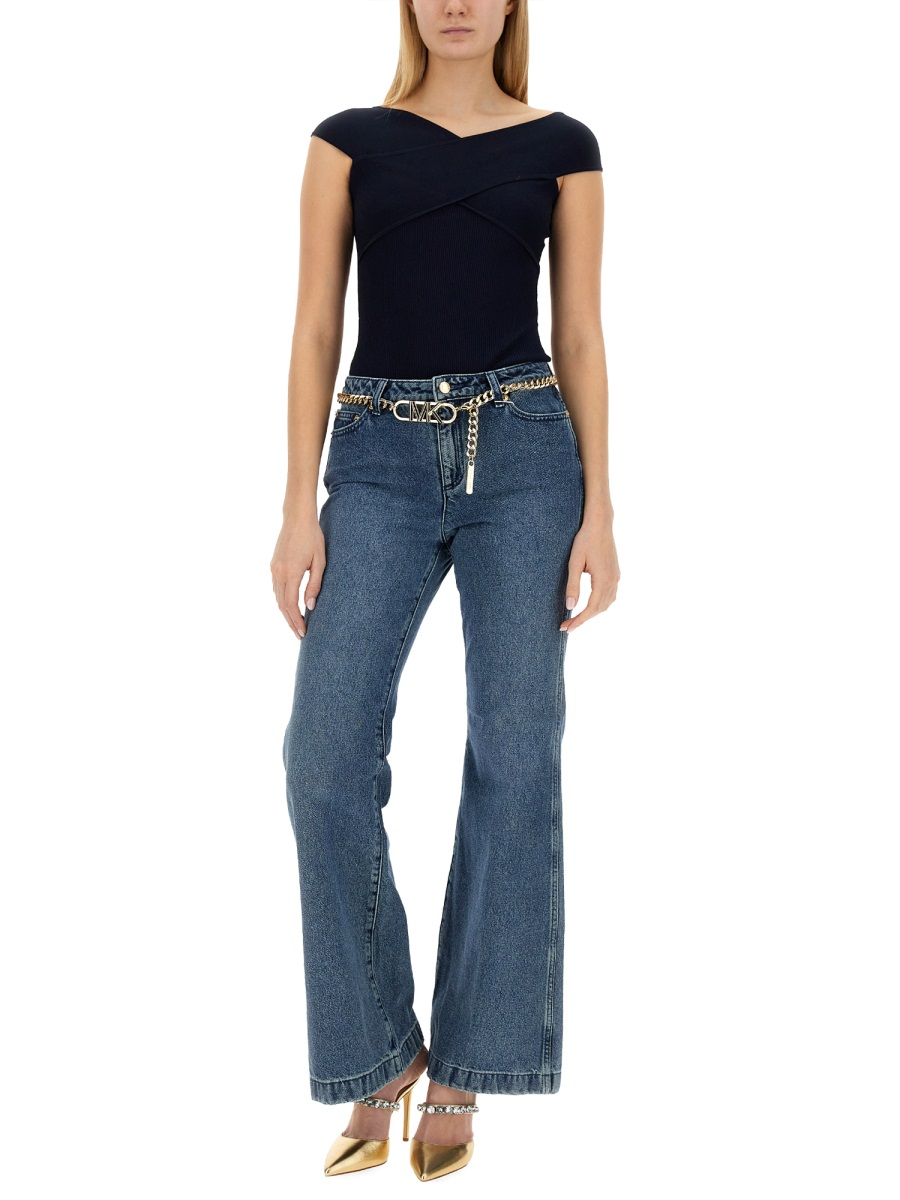[MICHAEL BY MICHAEL KORS] Jeans SS24 MR49041FAU_913DUSKBLUEWASH