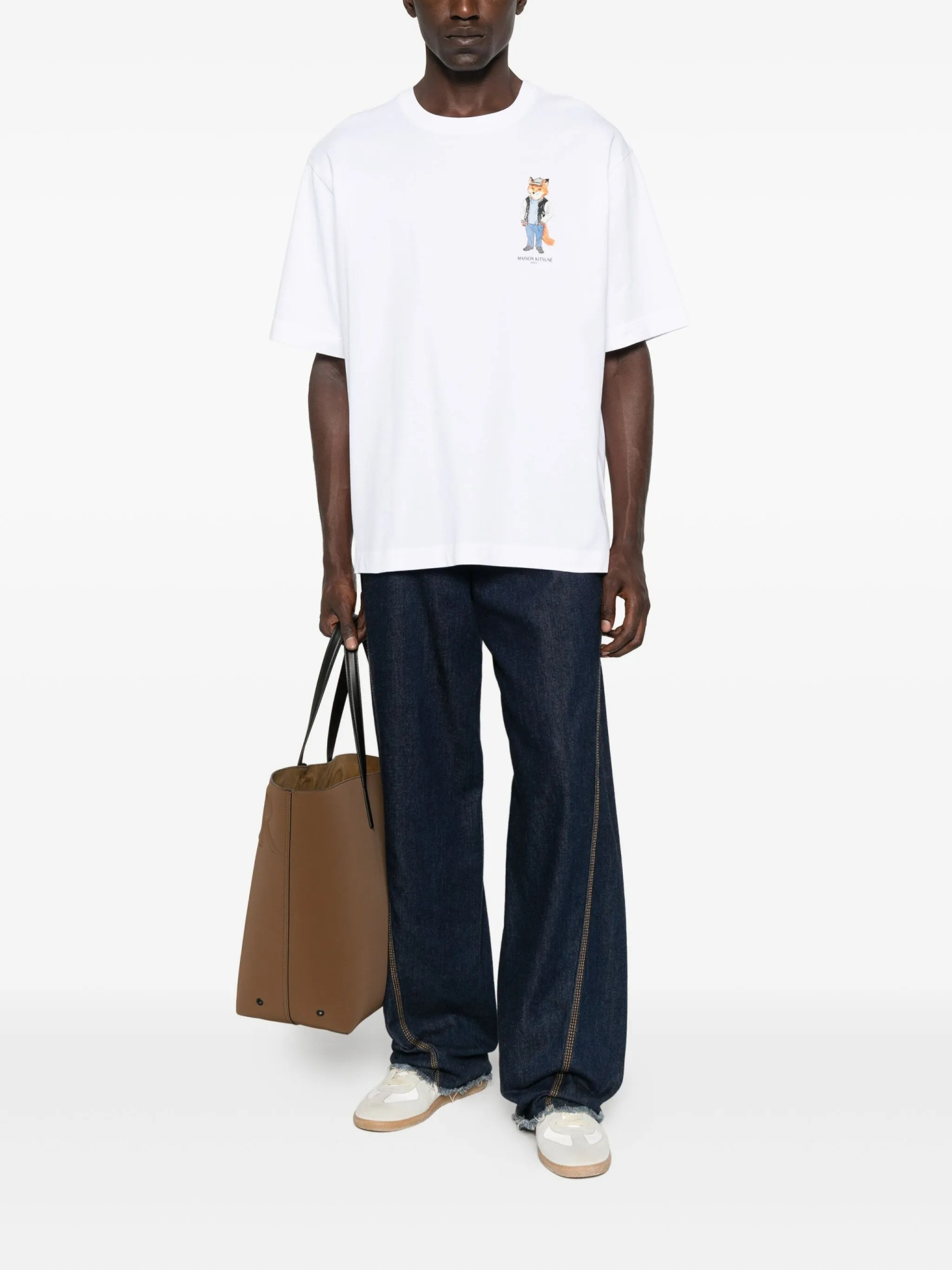 [MAISON KITSUNE] T-shirts Short Sleeve FW25 PM00120KJ0119