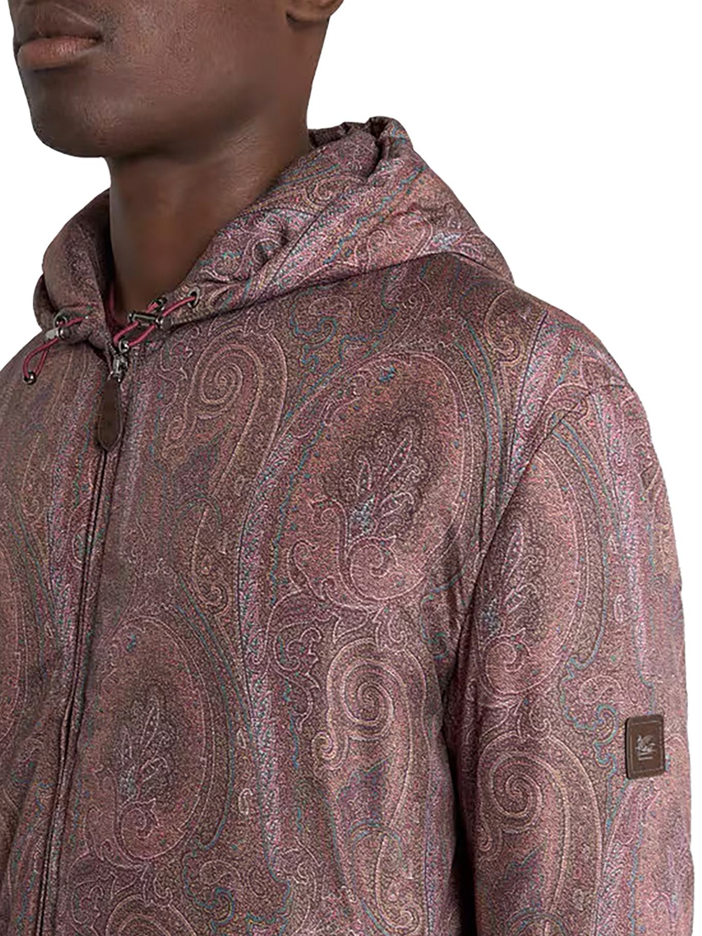 [Etro] Bomber Jacket FW26 MRBA011599SASZ5X0865 BORDEAUX