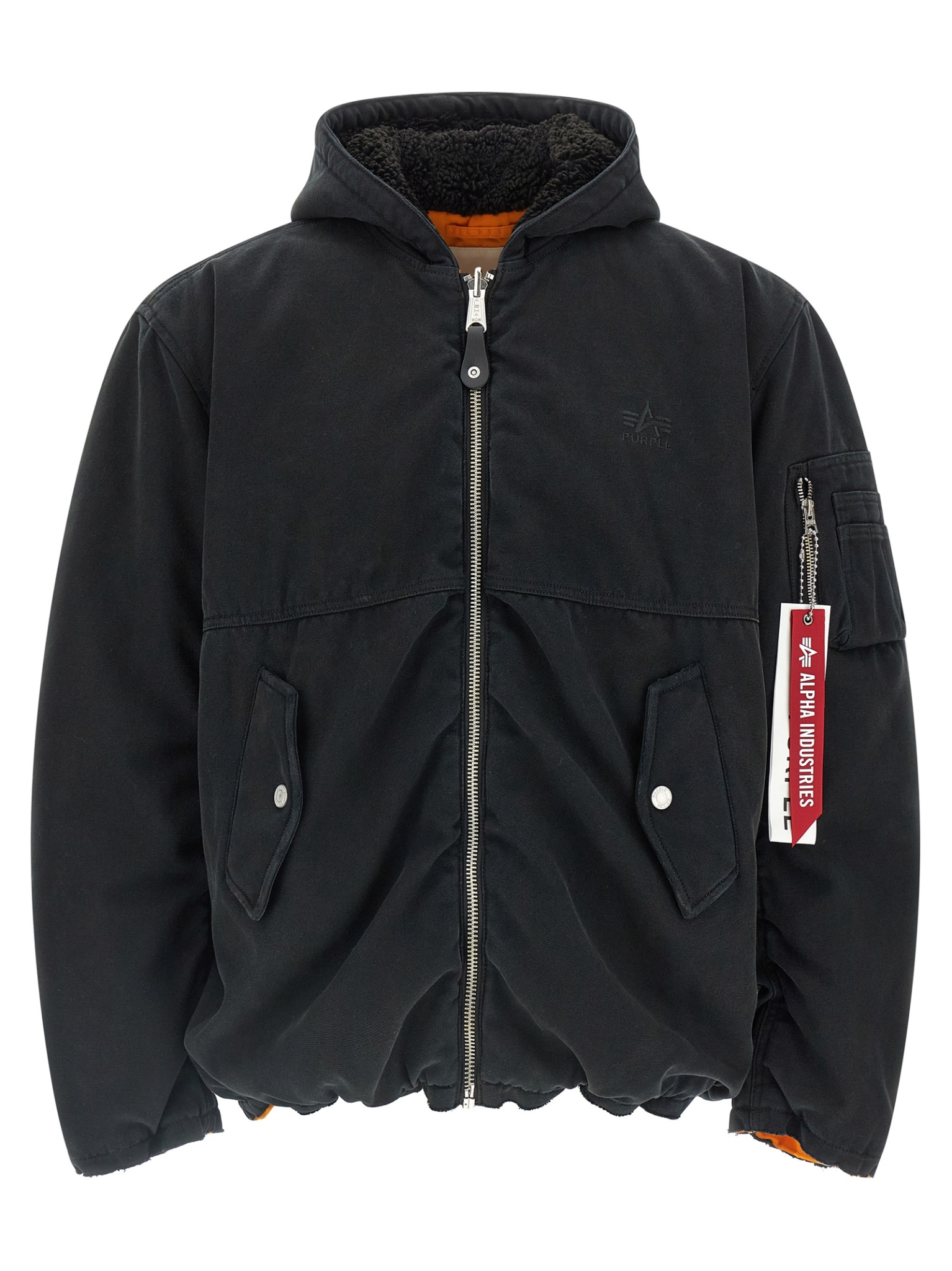 [Purple] Bomber Jacket FW25 M6103APHB825BLACK