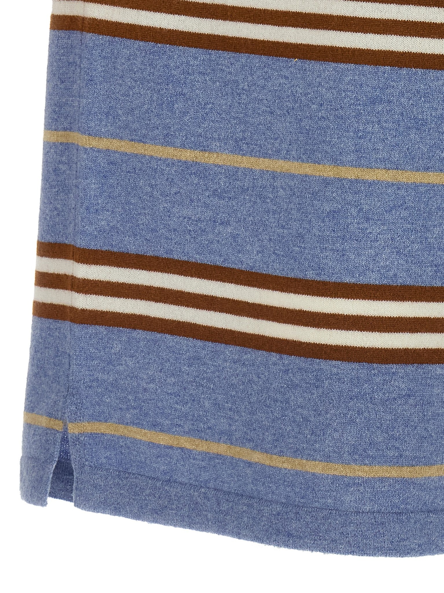 [GUEST IN RESIDENCE] T-shirts Long Sleeve FW25 U32010JMHEATHERBLUECOMBO